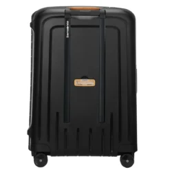 Samsonite S´Cure Eco - Spinner 69cm In Schwarz -Gepäck Discounter compressed 115723 L470 SPINNER 6925 BACK