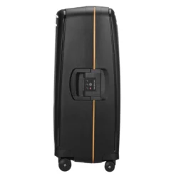 Samsonite S´Cure Eco - Spinner 75cm In Schwarz -Gepäck Discounter compressed 115724 L470 SPINNER 7528 SIDE