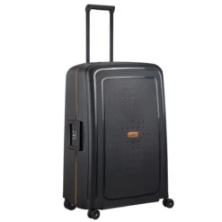 Samsonite S´Cure Eco - Spinner 75cm In Schwarz -Gepäck Discounter compressed 115724 L470 SPINNER 7528 WHEEL HANDLE FULL
