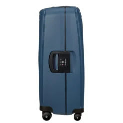 Samsonite S´Cure Eco - Spinner 75cm In Navy Blue -Gepäck Discounter compressed 128016 1598 SCURE ECO SPIN7528 POST CONSUMER SIDE01