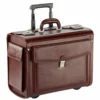 Pilotenkoffer 45.5cm Aus Vegetabil Gegerbtem Vollrindleder Braun -Gepäck Discounter compressed 1340A braun 2