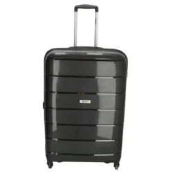 Denver 3er Trolley Set Schwarz -Gepäck Discounter compressed 18013 77CM 001 BLACK 2D 0001