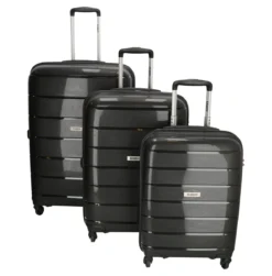 Denver 3er Trolley Set Schwarz