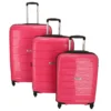 Denver 3er Trolley Set Pink -Gepäck Discounter compressed 18013 SET X3 011 FUCHSIA 2D 0001