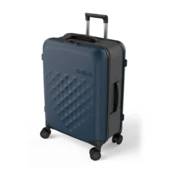 Vega360 Medium 65 Atlantic Blue -Gepäck Discounter compressed 202 RIK 26INCH Top Perspective Aquatic Blue