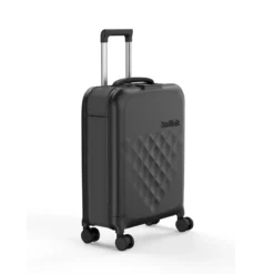 Vega360 Cabin Size Schwarz -Gepäck Discounter compressed 202 RIK Suitcase Renders 21 Open Dual 0000s 0001 Black