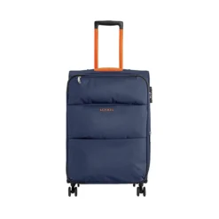 Adelaide Sport 3-tlg. Trolleyset Dunkelblau Mit Gestell Orange -Gepäck Discounter compressed 3 tlg trolleyset 52 64 75cm exp loubs adelaide sport 14