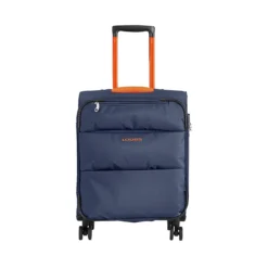 Adelaide Sport 3-tlg. Trolleyset Dunkelblau Mit Gestell Orange -Gepäck Discounter compressed 3 tlg trolleyset 52 64 75cm exp loubs adelaide sport4