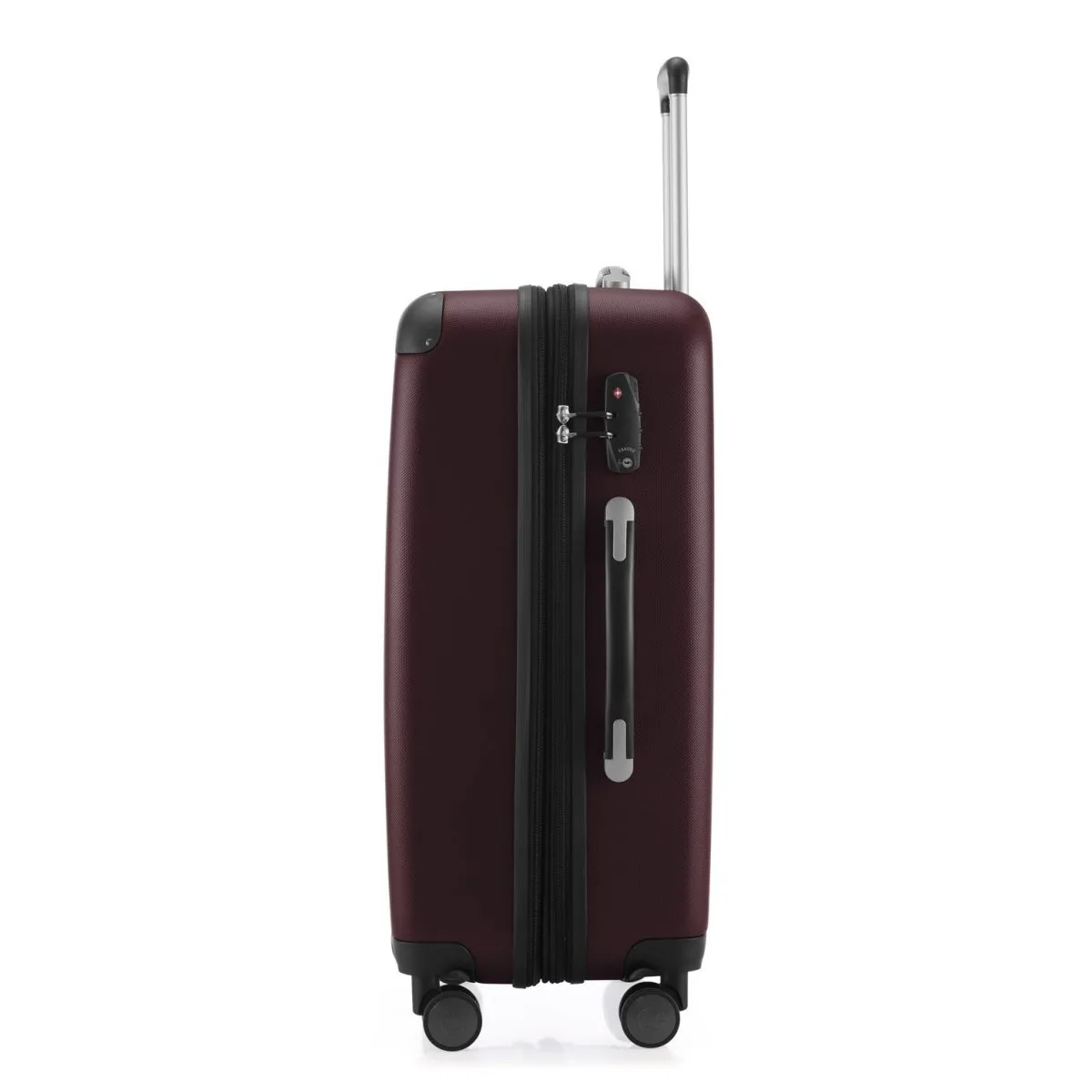 Spree - Koffer Hartschale M Matt Mit TSA In Burgund 6 Spree - Koffer Hartschale M Matt Mit TSA In Burgund – Bild 4