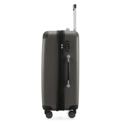 Spree - Koffer Hartschale L Matt Mit TSA In Graphit -Gepäck Discounter compressed 3150