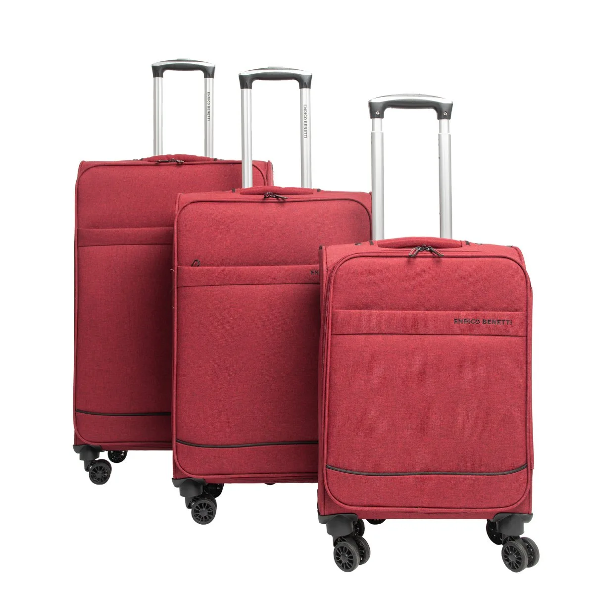 Dallas 3er Trolley Set Burgund 3 Dallas 3er Trolley Set Burgund