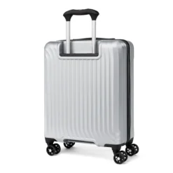 Travelpro Maxlite Air - Slim Carry-On Spinner, Metallic Silver -Gepäck Discounter compressed 401229742G back