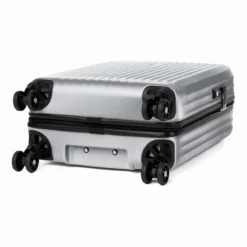Travelpro Maxlite Air - Slim Carry-On Spinner, Metallic Silver -Gepäck Discounter compressed 401229742G bottom