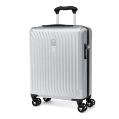 Travelpro Maxlite Air - Slim Carry-On Spinner, Metallic Silver -Gepäck Discounter compressed 401229742G front