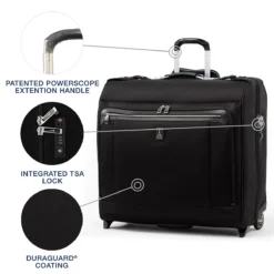 Travelpro Platinum Elite - Rolling Garment Bag, Black -Gepäck Discounter compressed 409185101 a