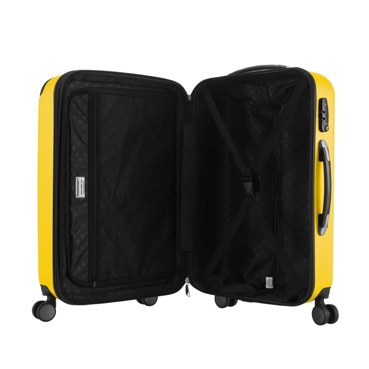 Spree - Koffer Hartschale M Matt Mit TSA In Gelb 4 Spree - Koffer Hartschale M Matt Mit TSA In Gelb – Bild 2