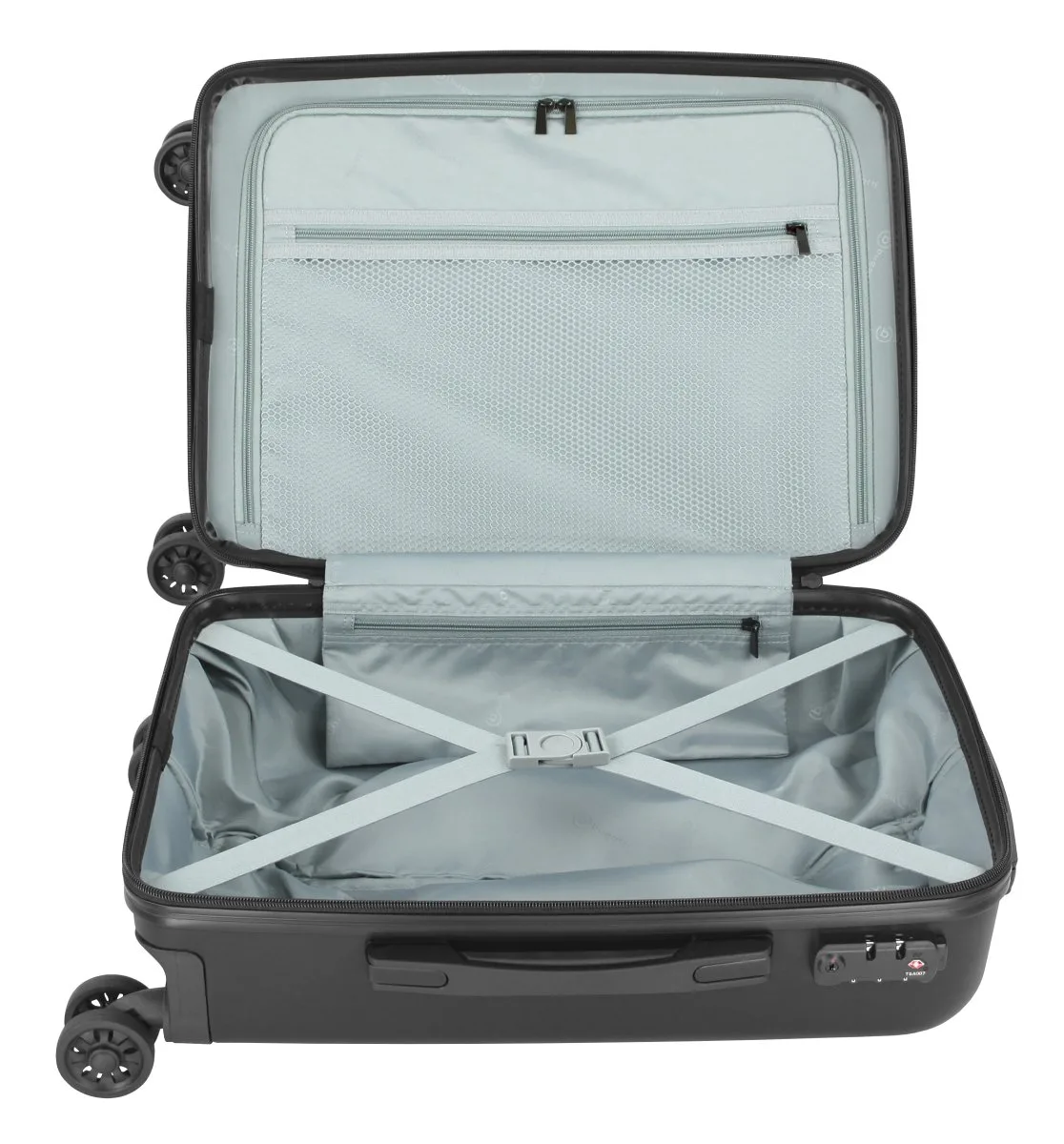 Bugatti Kallisto Hartschalenkoffer M Schwarz 4 Bugatti Kallisto Hartschalenkoffer M Schwarz – Bild 2