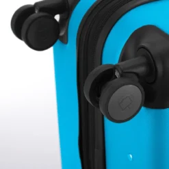 Spree - Koffer Hartschale L Matt Mit TSA In Cyanblau -Gepäck Discounter compressed 5115