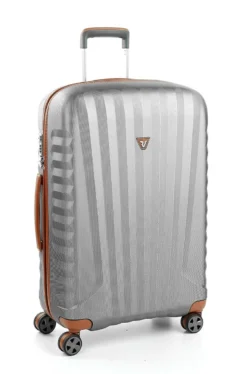 Roncato E-Lite Mittelgrosser Koffer In Cognac/Titanium -Gepäck Discounter compressed 52223445 01 kl1