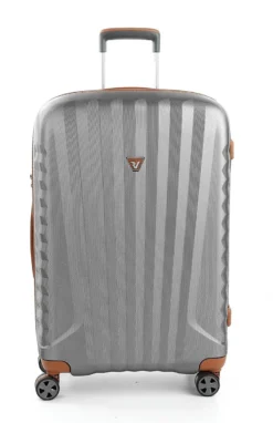Roncato E-Lite Mittelgrosser Koffer In Cognac/Titanium