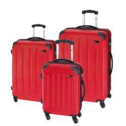 Kapstadt - 3er Trolleyset Rot