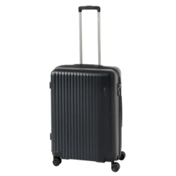 Hamburg - 3er Trolleyset Schwarz 7 Hamburg - 3er Trolleyset Schwarz -Gepäck Discounter compressed 56 2210433 L XL