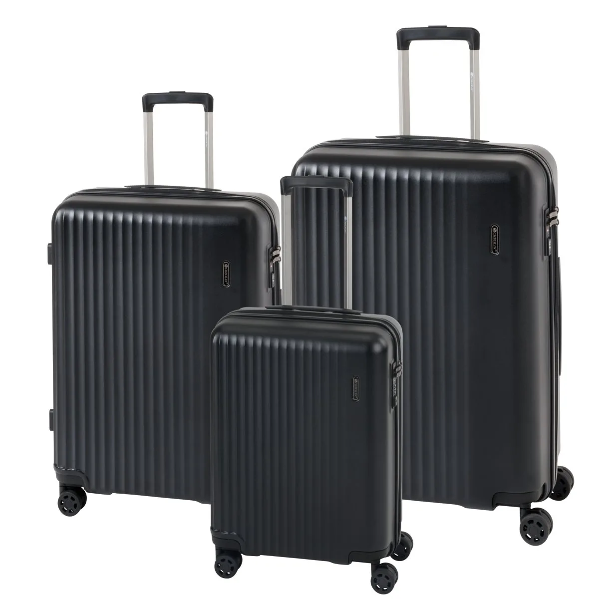 Hamburg - 3er Trolleyset Schwarz 3 Hamburg - 3er Trolleyset Schwarz