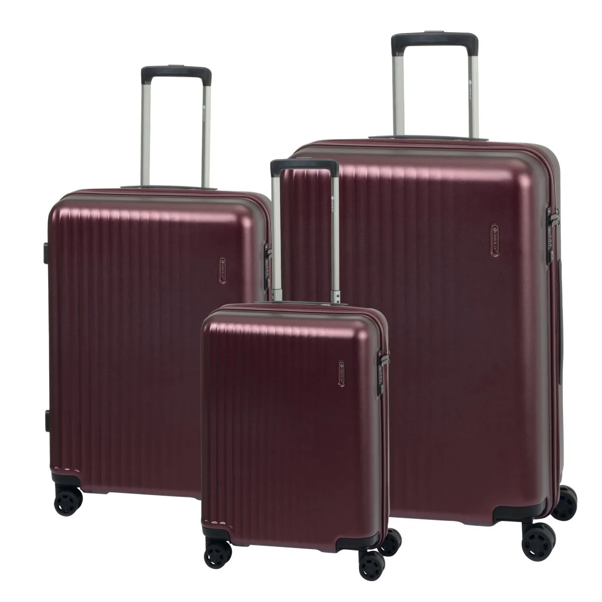 Hamburg - 3er Trolleyset Rot 3 Hamburg - 3er Trolleyset Rot
