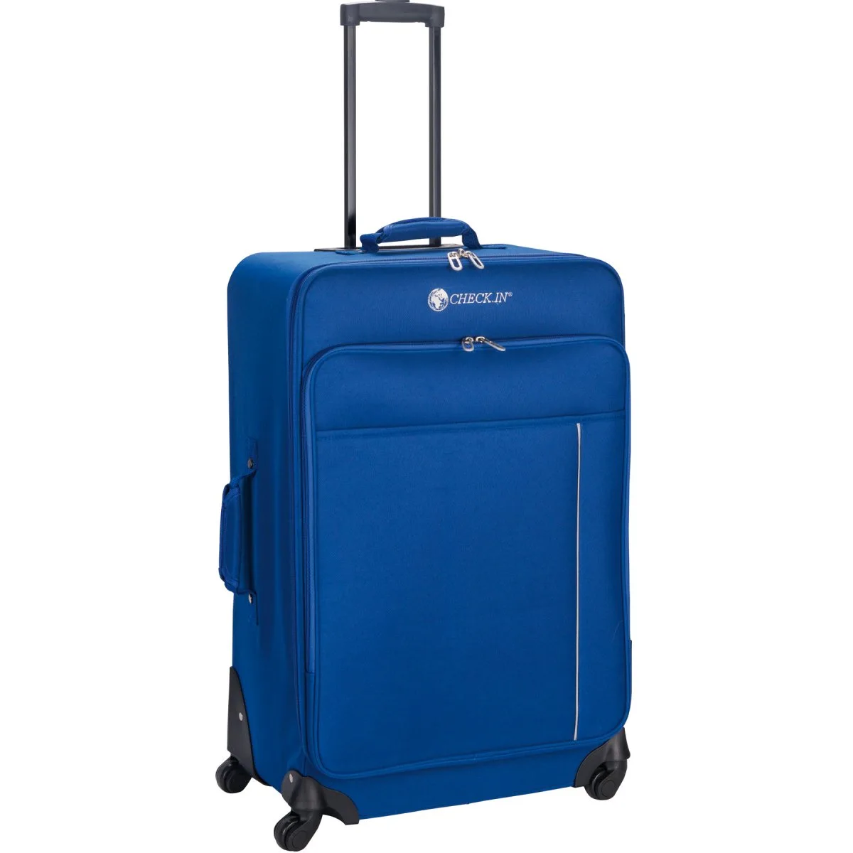 Madrid - 3er Trolleyset Blau/ Silber 4 Madrid - 3er Trolleyset Blau/ Silber – Bild 2