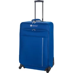 Madrid - 3er Trolleyset Blau/ Silber 7 Madrid - 3er Trolleyset Blau/ Silber -Gepäck Discounter compressed 56 2210724 L XLa