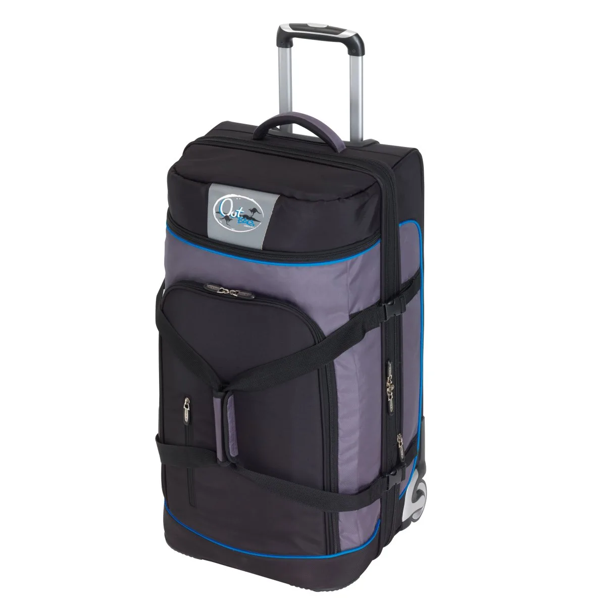 OutBAG - Trolleytasche L Schwarz/ Blau 3 OutBAG - Trolleytasche L Schwarz/ Blau