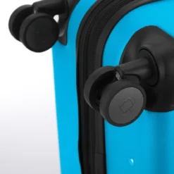 Spree - Koffer Hartschale M Matt Mit TSA In Cyanblau -Gepäck Discounter compressed 581