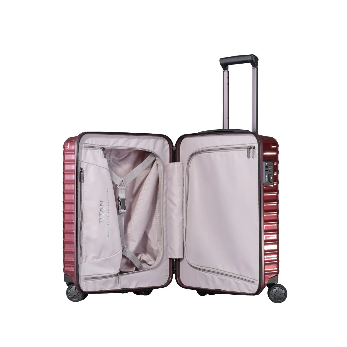 TITAN Litron - 4w Trolley S, Kirschrot 4 TITAN Litron - 4w Trolley S, Kirschrot – Bild 2