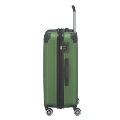 Travelite City - 4-Rad Trolley M, Grün -Gepäck Discounter compressed 73048 80 City M 3