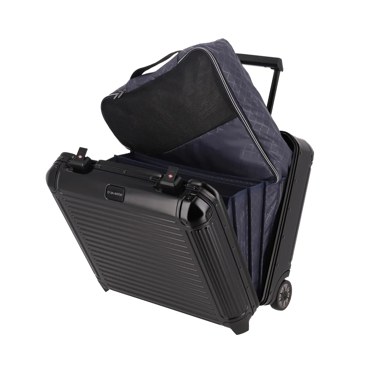 Travelite Next - Business Trolley, Schwarz 7 Travelite Next - Business Trolley, Schwarz – Bild 5
