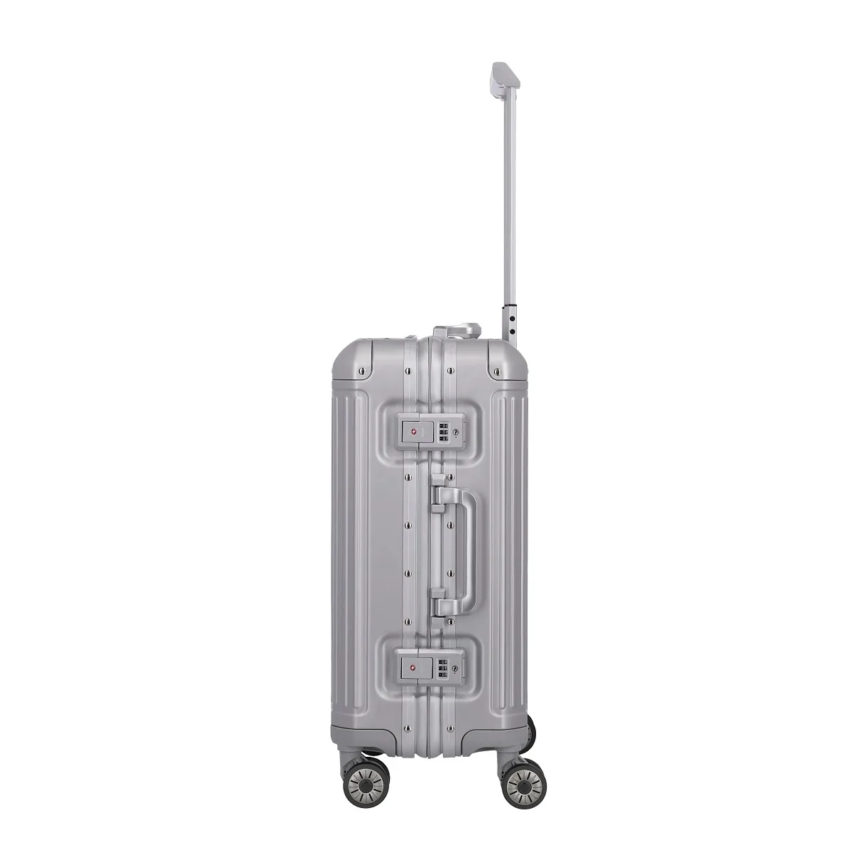 Travelite Next - 4-Rad Trolley S, Silber 7 Travelite Next - 4-Rad Trolley S, Silber – Bild 5