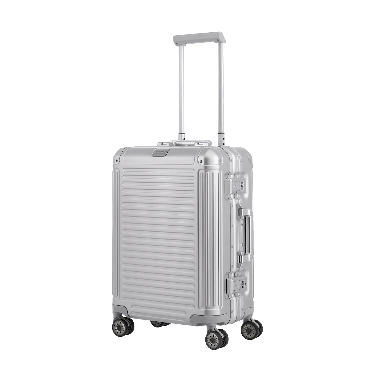 Travelite Next - 4-Rad Trolley S, Silber 5 Travelite Next - 4-Rad Trolley S, Silber – Bild 3