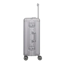 Travelite Next - 4-Rad Trolley M, Silber -Gepäck Discounter compressed 79948 56 Next M RG
