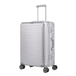 Travelite Next - 4-Rad Trolley M, Silber -Gepäck Discounter compressed 79948 56 Next M VRG