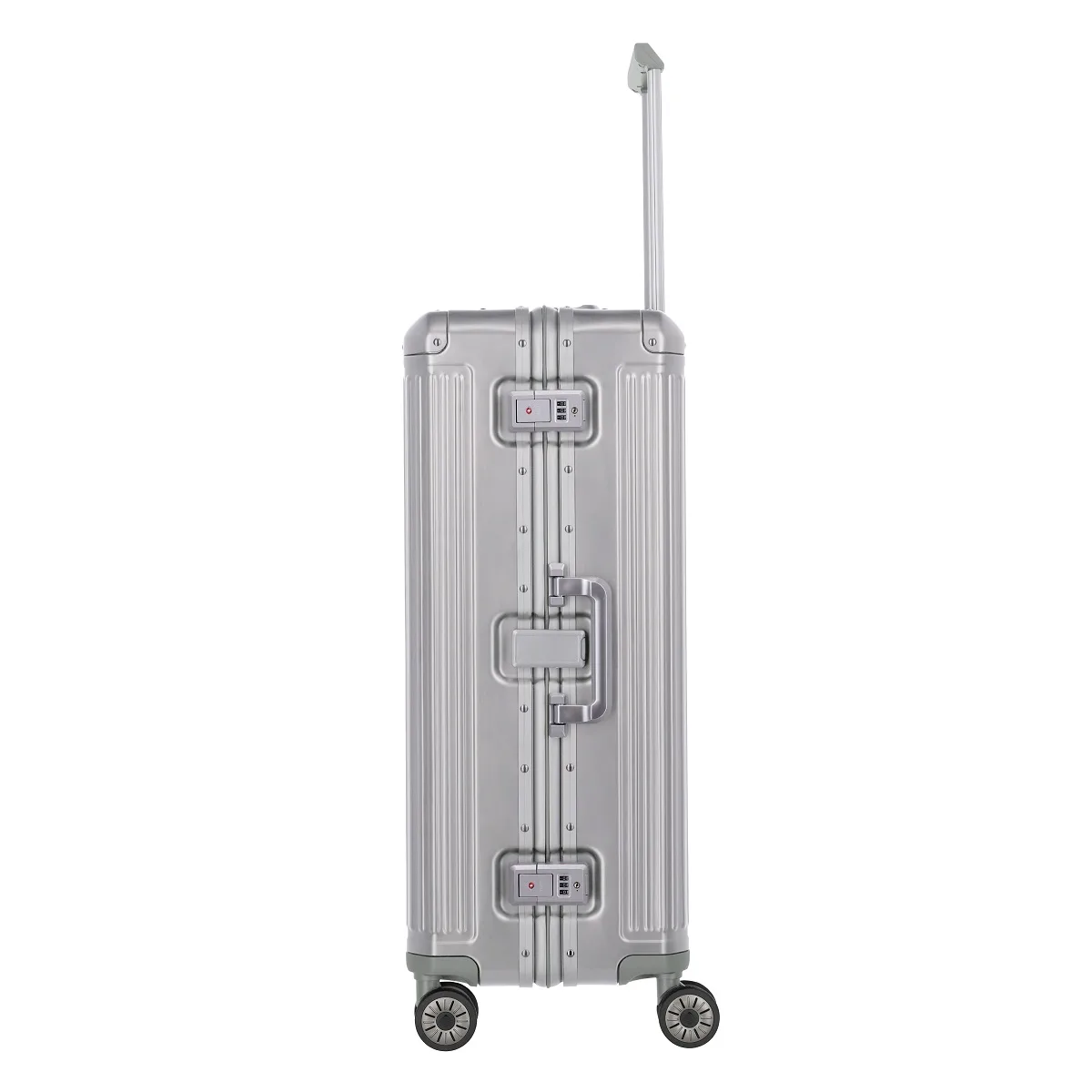 Travelite Next - 4-Rad Trolley L, Silber 7 Travelite Next - 4-Rad Trolley L, Silber – Bild 5