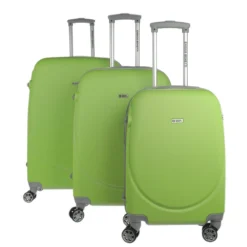 Utah 3er Trolley Set Apfelgrün