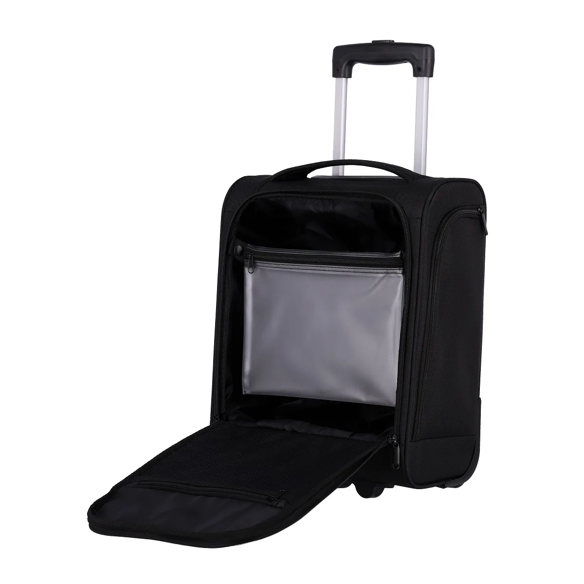 Travelite Cabin - 2-Rad Bordtrolley Underseater, Schwarz 4 Travelite Cabin - 2-Rad Bordtrolley Underseater, Schwarz – Bild 2
