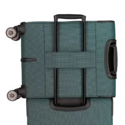 Travelite Viia - 4-Rad Trolley S, Eukalyptus -Gepäck Discounter compressed 92847 80 Viia S NA