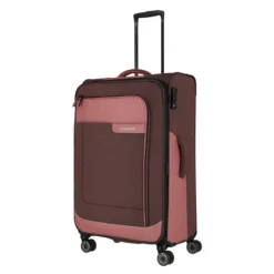 Travelite Viia - 4-Rad Trolley L, Rosé -Gepäck Discounter compressed 92849 14 Viia L VRG