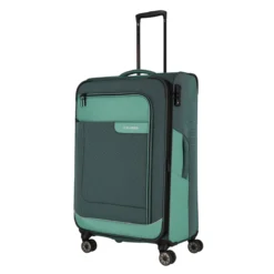 Travelite Viia - 4-Rad Trolley L, Eukalyptus -Gepäck Discounter compressed 92849 80 Viia L VRG