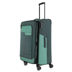 Travelite Viia - 4-Rad Trolley L, Eukalyptus -Gepäck Discounter compressed 92849 80 Viia L VRGD