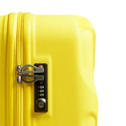 Arrow 2 - Hartschalen-Koffer M, Gelb -Gepäck Discounter compressed Arrow yellow lock min