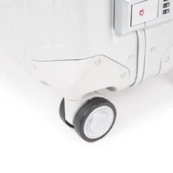 Piquadro Ultra Slim Mittelgrosser Koffer Grau/Leder -Gepäck Discounter compressed BV4425ALU GRCU DETT3 1