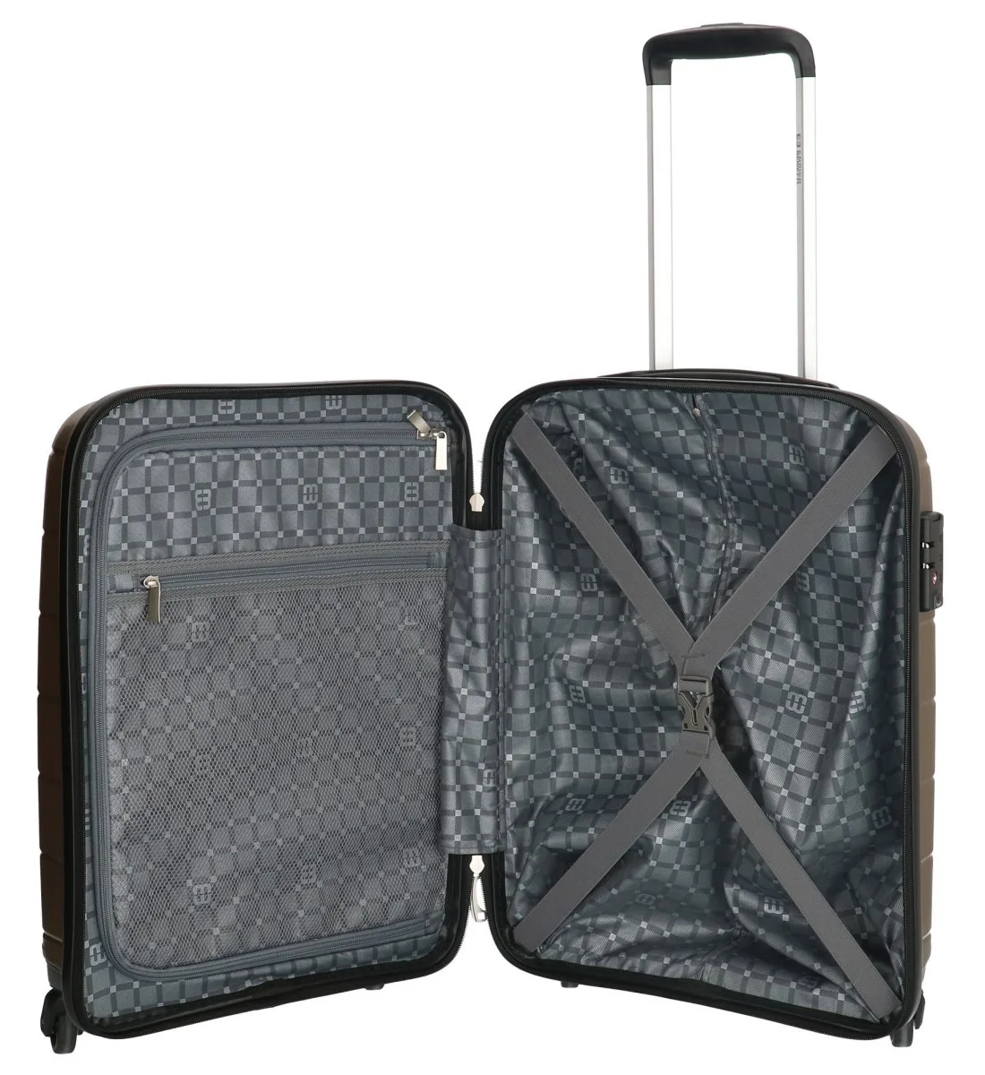 Denver 3er Trolley Set Dark Champagne 4 Denver 3er Trolley Set Dark Champagne – Bild 2