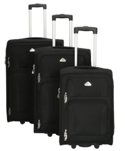 San Antonio 3er Trolley Set Schwarz